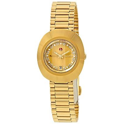 Rado Original Diastar Champagne Dial Ladies Watch R12416633 R12416633 ...