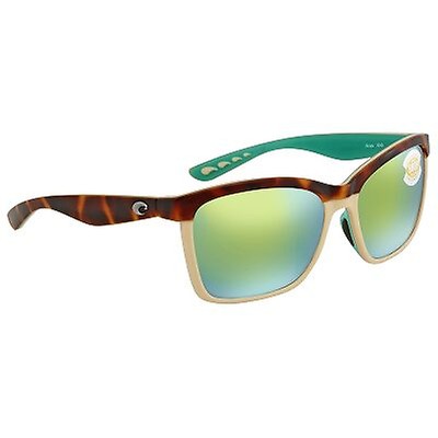 Costa Del Mar Polarized Cut Green Mirror Rectangular Sunglasses UT 51 ...