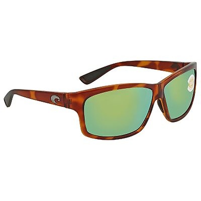 Costa Del Mar Inlet Polarized Green Mirror Rectangular Sunglasses IT 10 ...