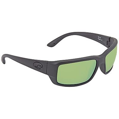Costa Del Mar Fantail Medium Fit Blue Mirror Glass Rectangular Polarized Sunglasses TF 11 OBMGLP ...