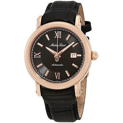 Mathey-Tissot Type 21 Automatic Black Dial Men's Watch H1821ATANO ...