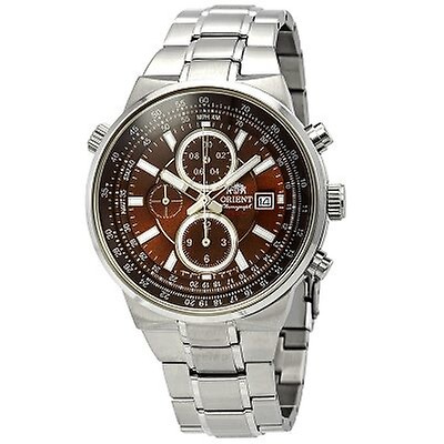 Orient Sport Chronograph Black Dial Men's Watch FTW04003B FTW04003B ...