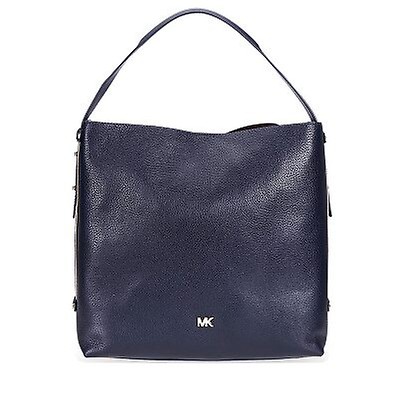 michael michael kors griffin large leather shoulder bag