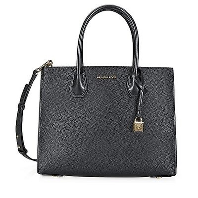 michael michael kors jet set medium pebbled leather tote bag