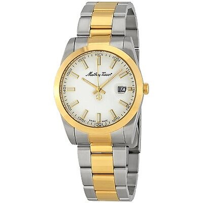 Mathey-Tissot Mathey I Quartz White Dial Men's Watch H450RA H450RA ...