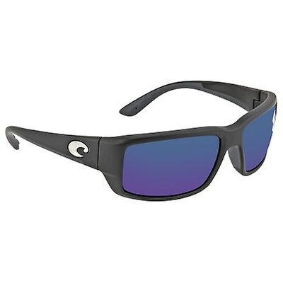 Costa Del Mar Fantail Medium Fit Blue Mirror Glass Rectangular Polarized Sunglasses TF 11 OBMGLP ...