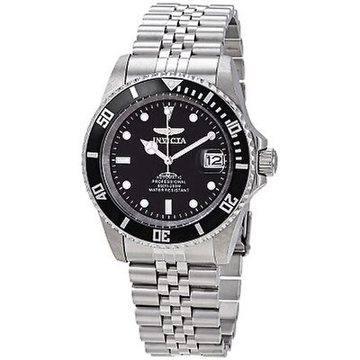 Invicta Pro Diver Automatic Black Sunray Dial Stainless Steel Men's ...
