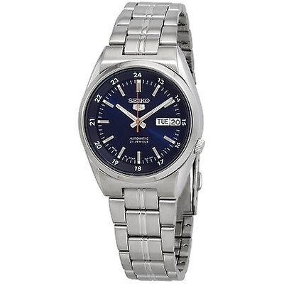Seiko Recraft Automatic Green Dial Stainless Steel Men's Watch SNKM97 ...