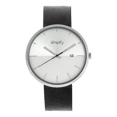 Simplify The 900 White Dial White Leather Unisex Watch 0903 0903 ...