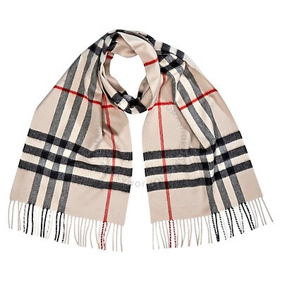 Burberry Mega Check Cashmere Scarf 8015550 5045558239279 - Apparel ...