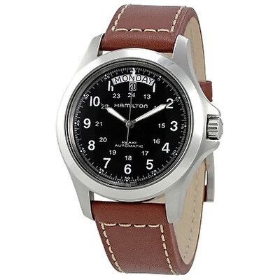 Hamilton Khaki Field Automatic Black Dial Men's Watch H70555533 ...