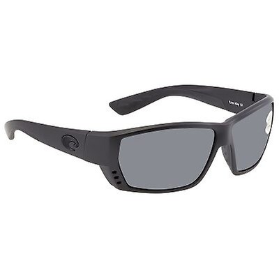 Costa Del Mar Cat Cay Polarized Grey 580P Rectangular Sunglasses AT 01 ...