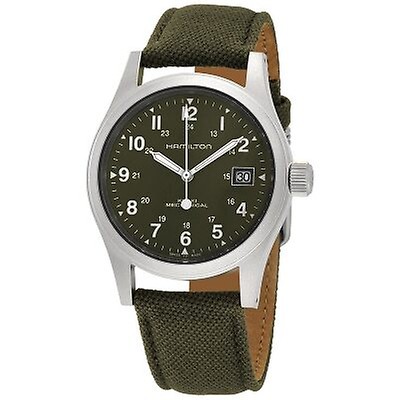 Hamilton Khaki Field Automatic Black Dial Men's Watch H70555533 ...