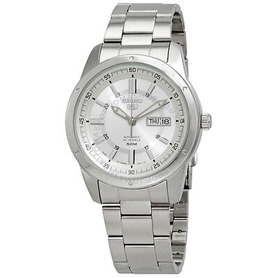 Seiko Seiko 5 Automatic White Dial Men's Watch SNKA01 SNKA01 ...