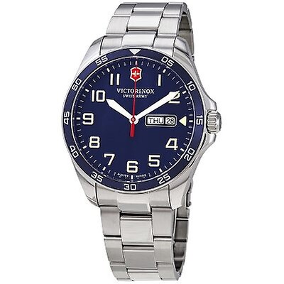 Victorinox Officer's Day Date Automatic Grey Dial Men's Watch 241547.2 ...