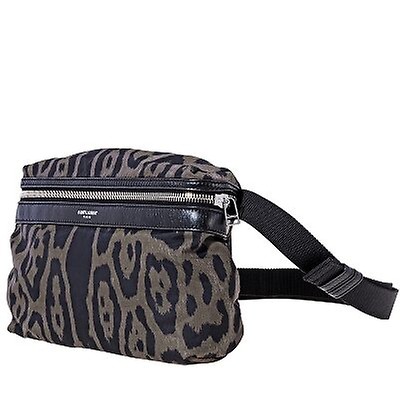 saint laurent leopard backpack