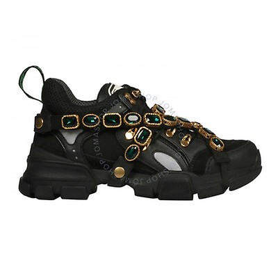 gucci flashtrek sneakers green