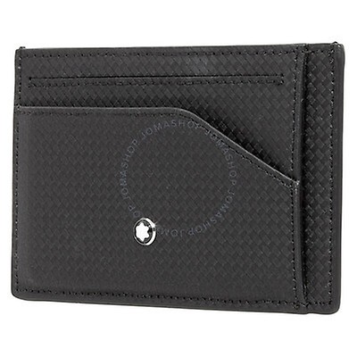 Montblanc Meisterstuck Selection Black Leather Pocket Credit Card ...