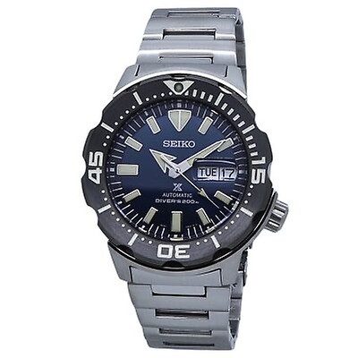 Seiko 5 Automatic Black Dial Black Ion-plated Men's Watch SRP575 SRP575 ...