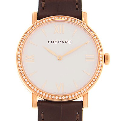 Chopard Diamond White Mother of Pearl Dial Ladies Watch 109044-1001 ...