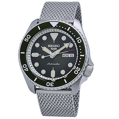 Seiko Superior Automatic Black Dial Black Ion-plated Men's Watch SRP499 ...