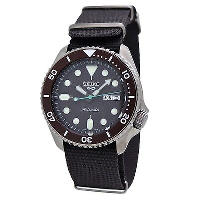 Seiko Superior Automatic Black Dial Black Ion-plated Men's Watch SRP499 ...