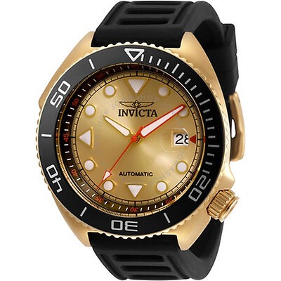 Invicta Pro Diver Automatic Black Dial Stainless Steel Men's Watch ...