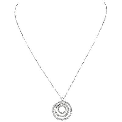 Swarovski Attract Ladies Rhodium Plated Drop/Dangle Earrings 5197458 ...