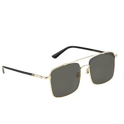 Gucci Green Square Sunglasses GG0281S 006 50 889652126470 - Sunglasses ...