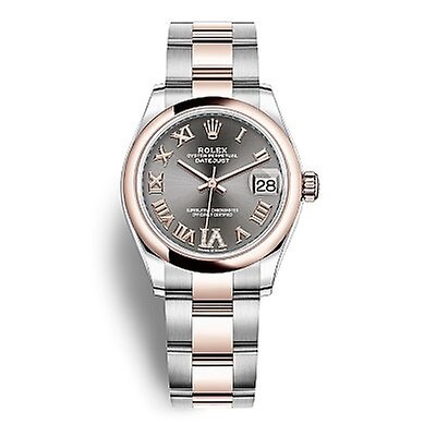 Rolex Lady Datejust 26 Pink Dial Stainless Steel And 18k Everose Gold 