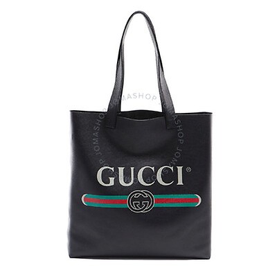 gucci logo print bag