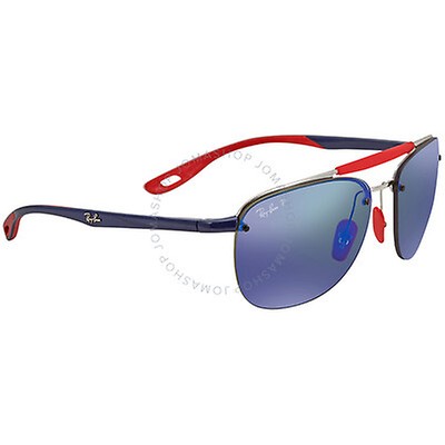 ray ban blue mirror