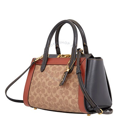 coach signature canvas women's troupe tote