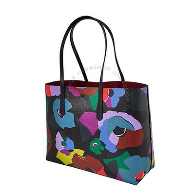 kate spade molly floral collage tote