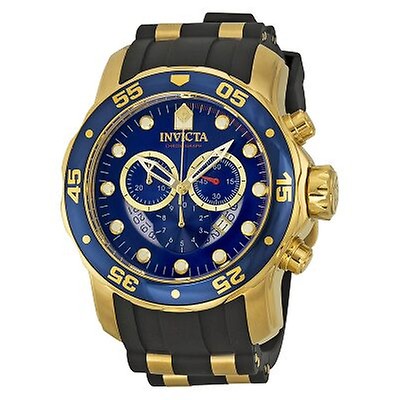 Invicta Pro Diver Chronograph Gold Dial Men's Watch 21924 21924 - Pro ...