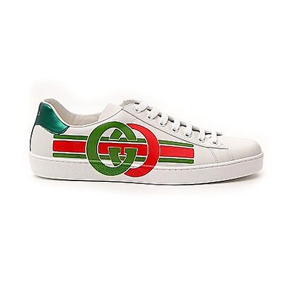 Gucci Glitter Sneakers in Silver 494608 KSPC0 8165 - Shoes, Gucci ...