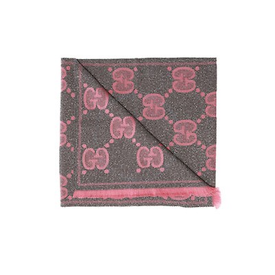 Gucci Wool Cashmere Scarf With Web 475513 4G487 4068 - Apparel, Scarves ...