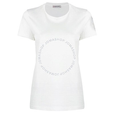 Moncler Total White Cotton Basic T-Shirt E10938086261-V8002-035 ...