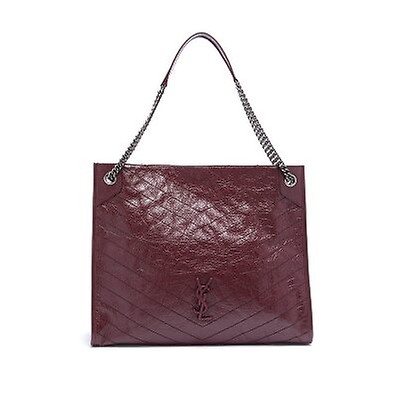 ysl niki bag burgundy