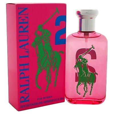 Ralph Lauren Polo Big Pony 2 / Ralph Lauren EDT Spray (pink) 3.4 oz (w ...