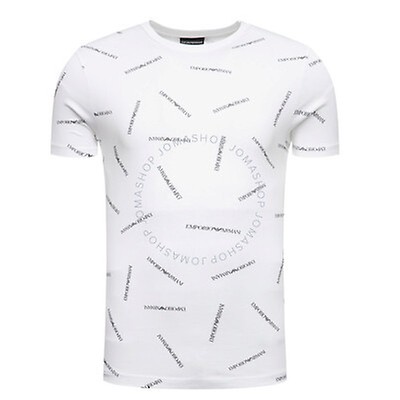 emporio armani all over print t shirt