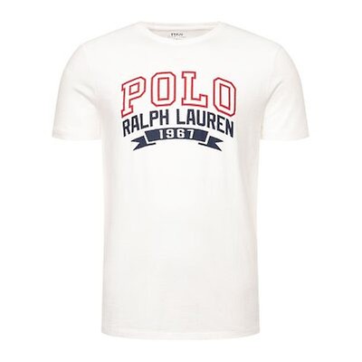 Polo Ralph Lauren Ladies T-Shirt With Foulard 211734112001 - Apparel ...
