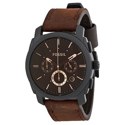 Fossil Grant Multi-Function Navy Dial Navy Leather Men's Watch FS4835 ...