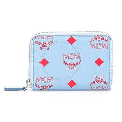 Mcm Ladies Tri-Fold Visetos Original Wallet MYS8SVI83IG - Handbags ...
