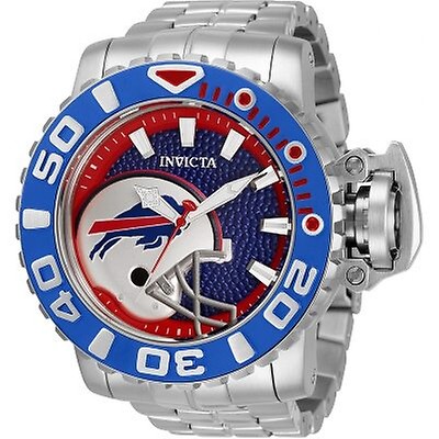 Invicta NFL Buffalo Bills Chronograph Quartz Blue Dial Men's Watch ...