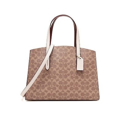 coach hutton carryall in signature canvas