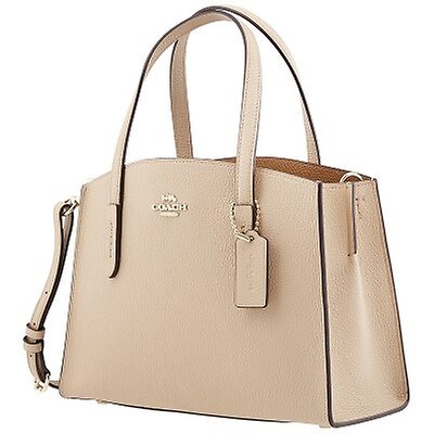 coach beige tote