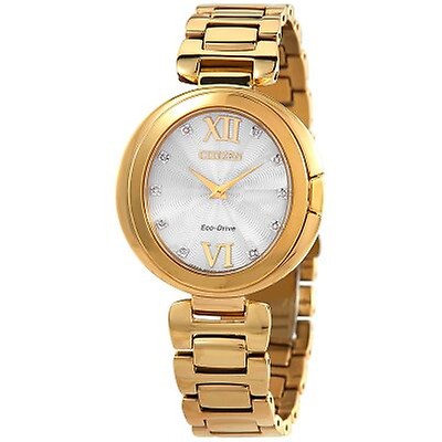 citizen gold silver watch