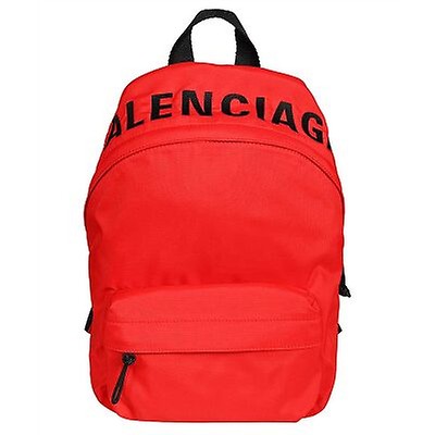 balenciaga backpack red