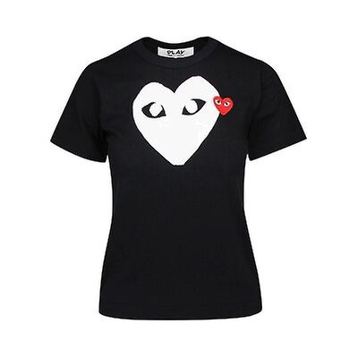 Comme Des Garcons Play Original White Heart Logo T Shirt P1t026 1 Apparel Comme Des Garcons Jomashop